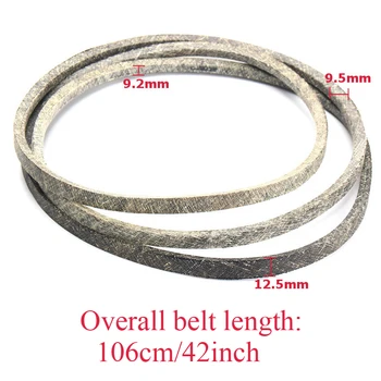 

New Transmission Drive Belt 42'' MOWER DECK Replacement BELT 197253 532197253 For Craftsman for Husqvarna