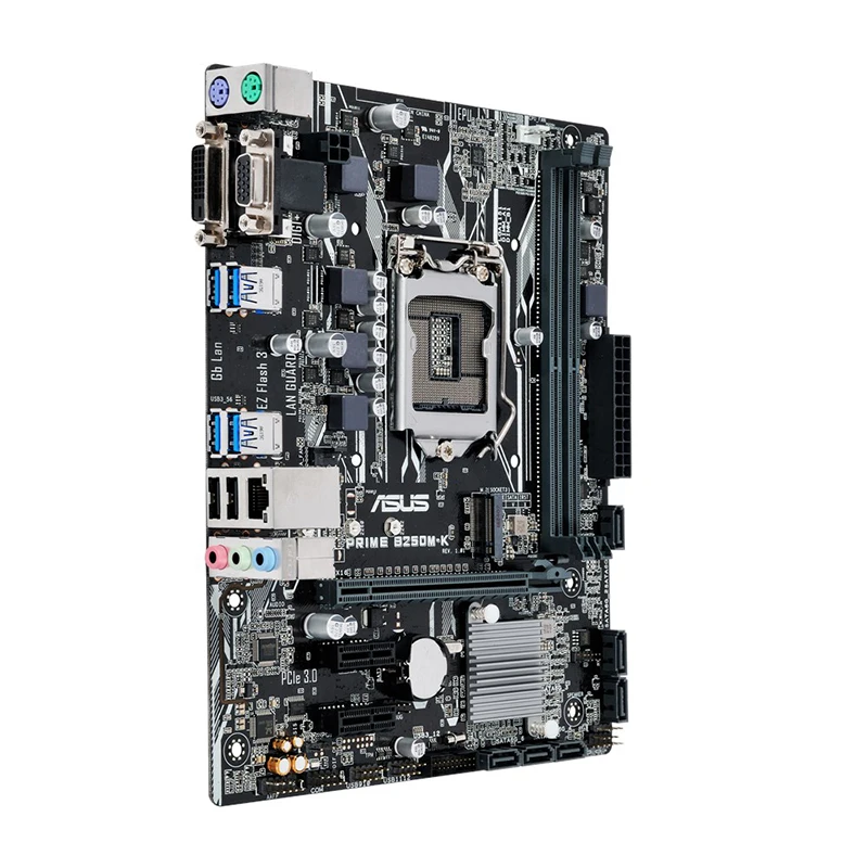 

PRIME B250M-K M.2 Desktop Motherboard B250 Socket LGA 1151 i7 i5 i3 DDR4 32G SATA3 USB3.0 Micro-ATXmotherboard new original