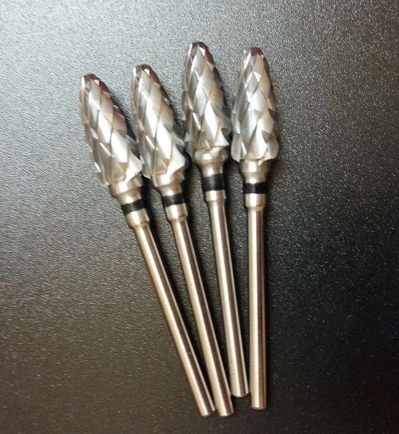 Broca do Unha para a Arte do Unha Máquina de Broca Frete Grátis! Carboneto Elétrico Manicure Pedicure Ferramenta Arquivo Unha 509001 Preto 10 Pçs 7 do prego para a arte do prego