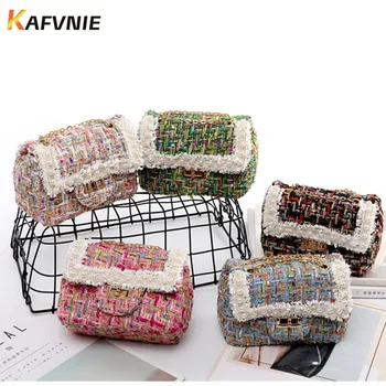 

KAFVNIE High End Children Princess Bag Pink Lace Pearl Women Bag Mobile Phone Handbag PU Camouflage Kid Flap Party Purse Bags
