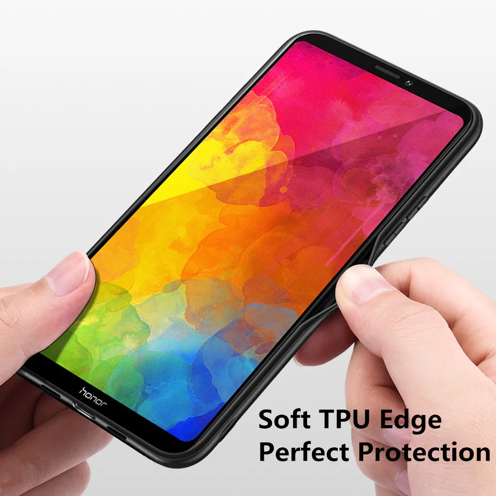 Чехол MOFi для Huawei Honor Note 10 чехол Note10 корпус из ТПУ искусственной кожи с узором Личи