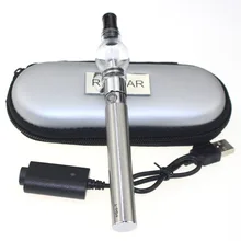 1pc/lot Glass Globe Atomizer Ego T Battery E Cigarette Zipper Case wax vaporizer M6 Dry Herb Vaporizer Pen Starter Kit E-cig