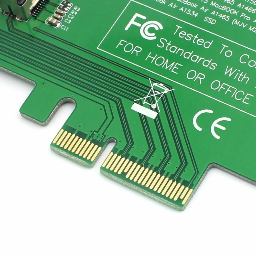 PCI Express PCIE E к 4X адаптеру карточка SSD конвертирующая карта для Mac Air Pro 2015 2014 2013 A1398 A1502