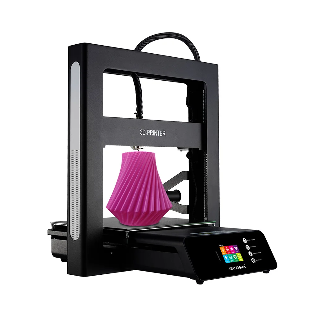 3d принтер JGAURORA A5S DIY 3d принтер с металлической рамкой цветной сенсорный экран Обнаружение нити экстремально высокая точность