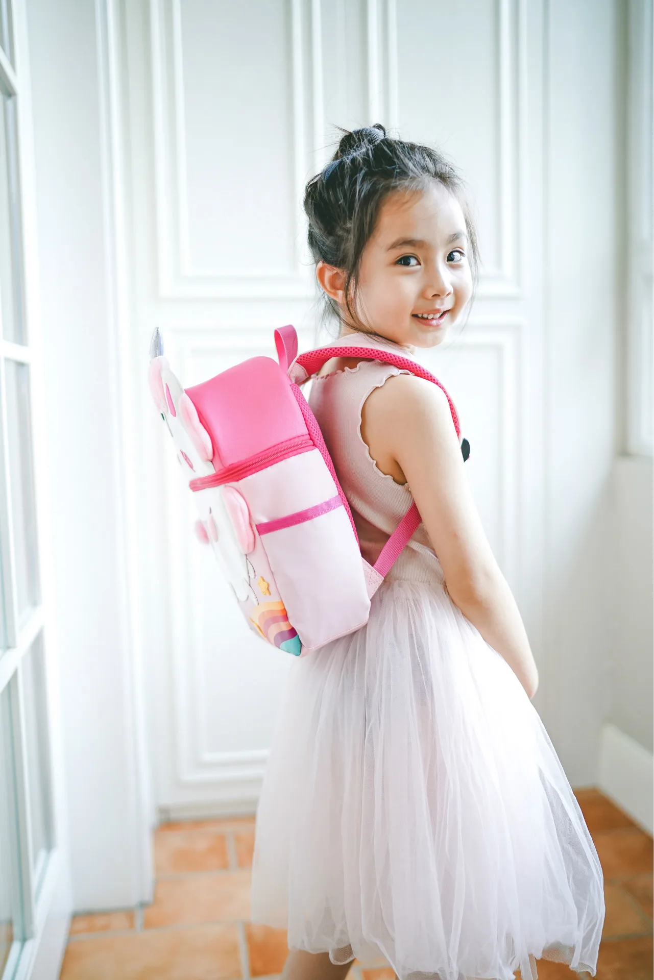 Рюкзак с мультяшным медведем, школьные сумки в Корейском стиле, оригинальные рюкзаки для детей младшего возраста, креативный рюкзак