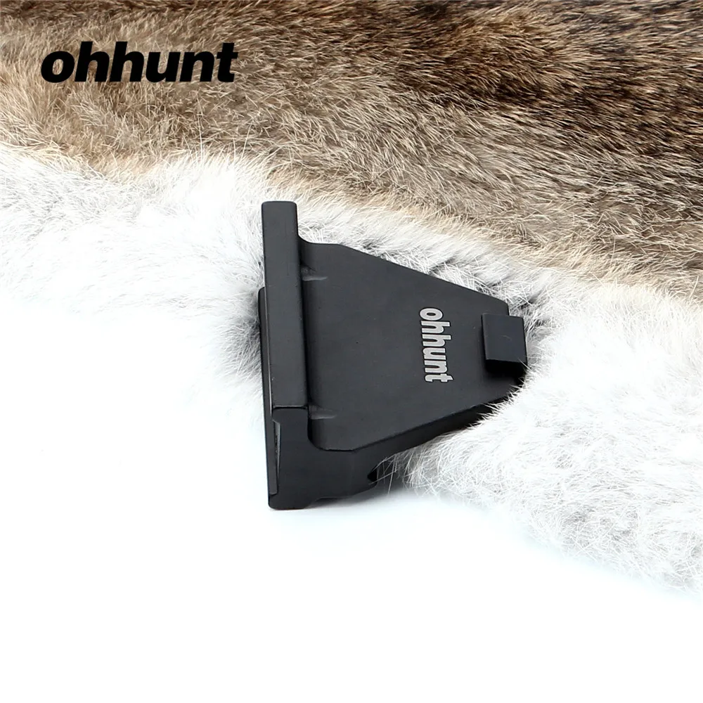 Ohhunt Riflescope Аксессуары 90 градусов Смещение Red Dot прицелы рейку алюминиевое основание для тактического оптического Red Dot прицел