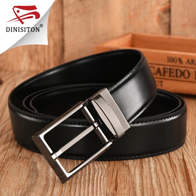 

DINISITON ceinture homme Military Belt For Male Pin Buckle Genuine Leather Belts Army Tactical Belt Designer High Quality MBo01
