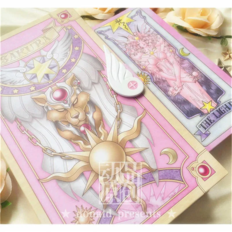

Wholesale Card Captor Sakura 56 Pink Cards Or 53 Red Cards With Pink Clow Magic Book Set New In Box