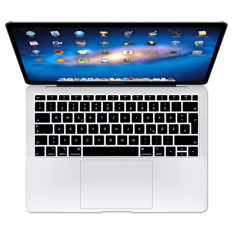 Чехол с клавиатурой из силикона для нового MacBook Air 13 A1932 2018|Чехлы клавиатуры| |
