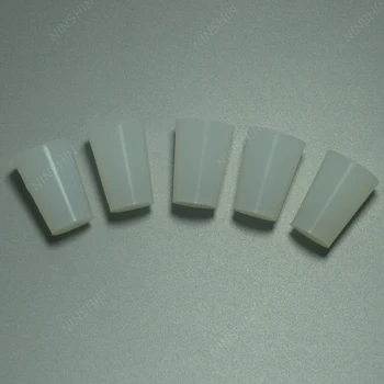 

00# Silicone Plug with Hole for Airlock Valve Bubbler Brew Wine Food Grade Silicone Rubber Stopper,Lab Silicon Stopper,5PCS/LOT