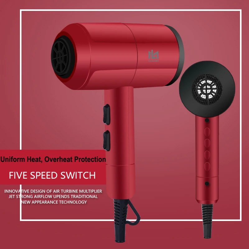 

2000W 220V High Power Practical Electric Hair Blow Dryer Hair Dryer Professional Hot/Cold Wind Salon Hair Dryer Negative Ion