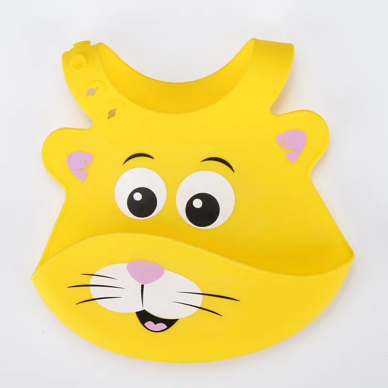 baby bibs silicone babeiro feeding baby stuff waterproof bandana baby bibs bandana burp cloths saliva girls boys kids Tiger Dog