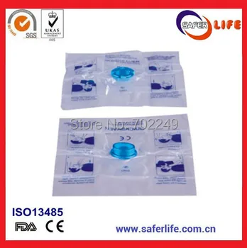 

Wholesale CPR Reusable Shields Mask Individual Pack PE Non Woven Fabric CPR Masks