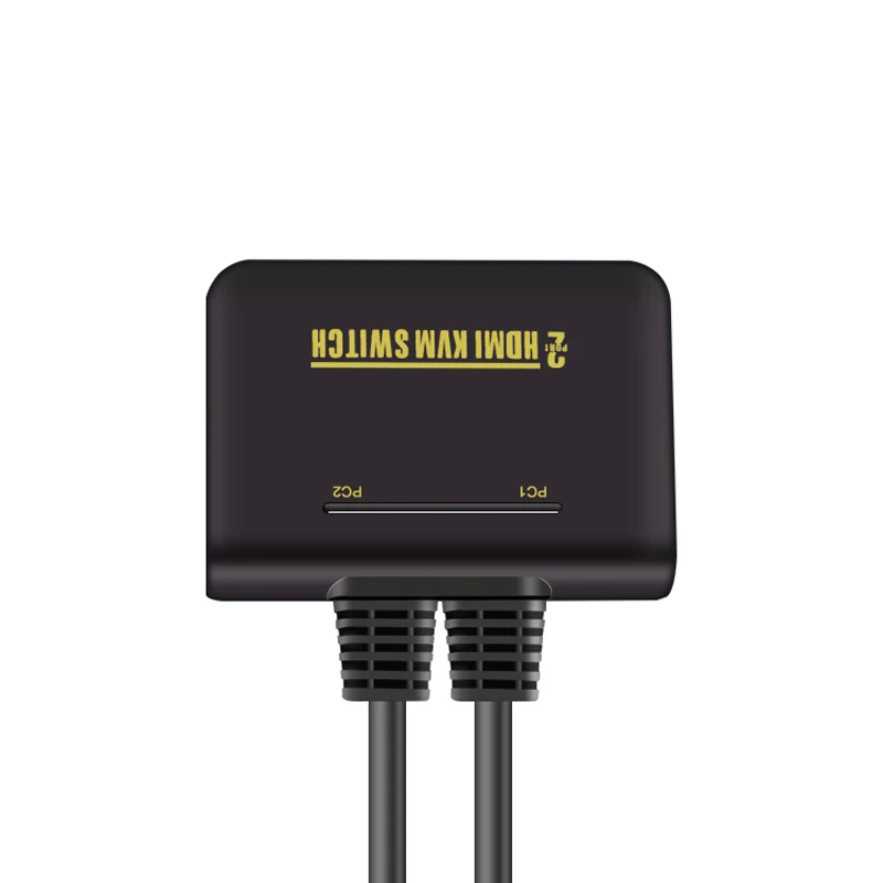 2 порта USB HDMI KVM селектор переключателя USB2.0 HDMI 1080P с клавиатурой мыши sup порт ed 2 в 1 переключатель горячей кнопки переключения