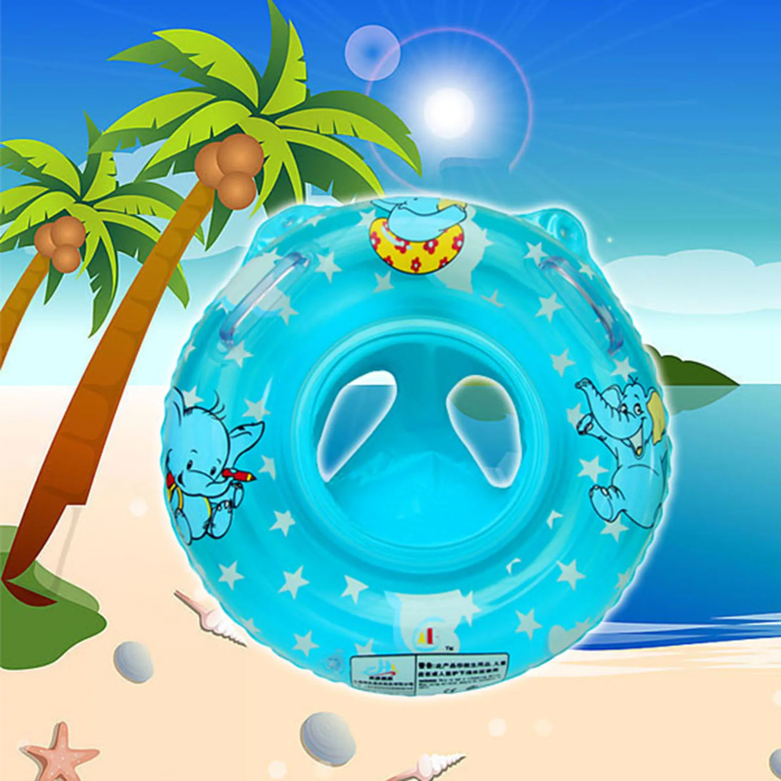 

Swimming Baby Pool Accessories Baby Inflatable Ring Tube Safety Infant Float Circle Inflatable Wheel Pool Rafts Summer Dropship