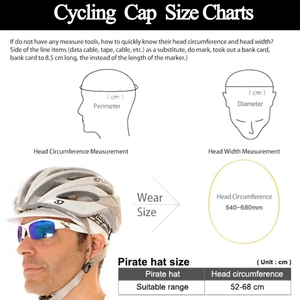 5 цветов, велосипедная повязка на голову, шапка для велосипедного шлема, Одежда для велосипедного оборудования, шапка разных цветов, свободный размер, разные цвета