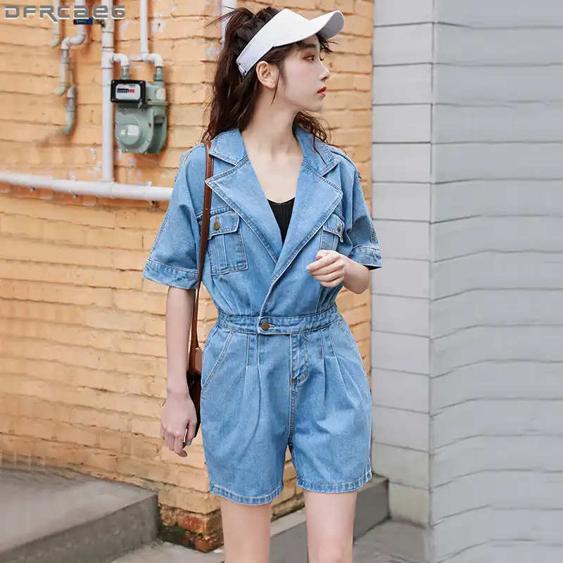 high waisted romper shorts