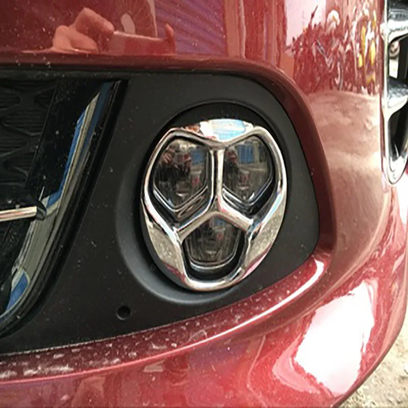 

For Kia Optima K5 2016 2017 2018 car accessories ABS Chrome Car Front Fog Lamp Light Cover trim
