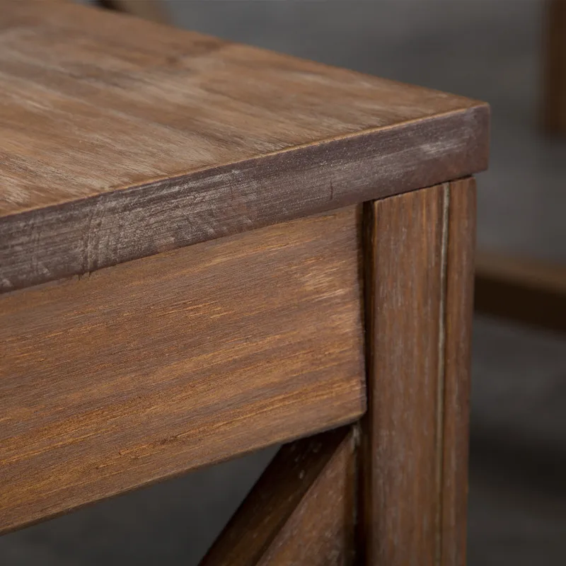 Луи Мода табуреты Османов ретро старый деревянный столовая гостиная скамейка одежда магазин обувь для переодевания