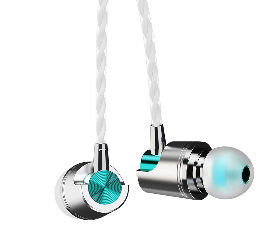 Earphones Metal Earphone with Microphone Super Bass Headset Earbuds In-ear Earphone for phone Xiaomi iphone audifonos (5)