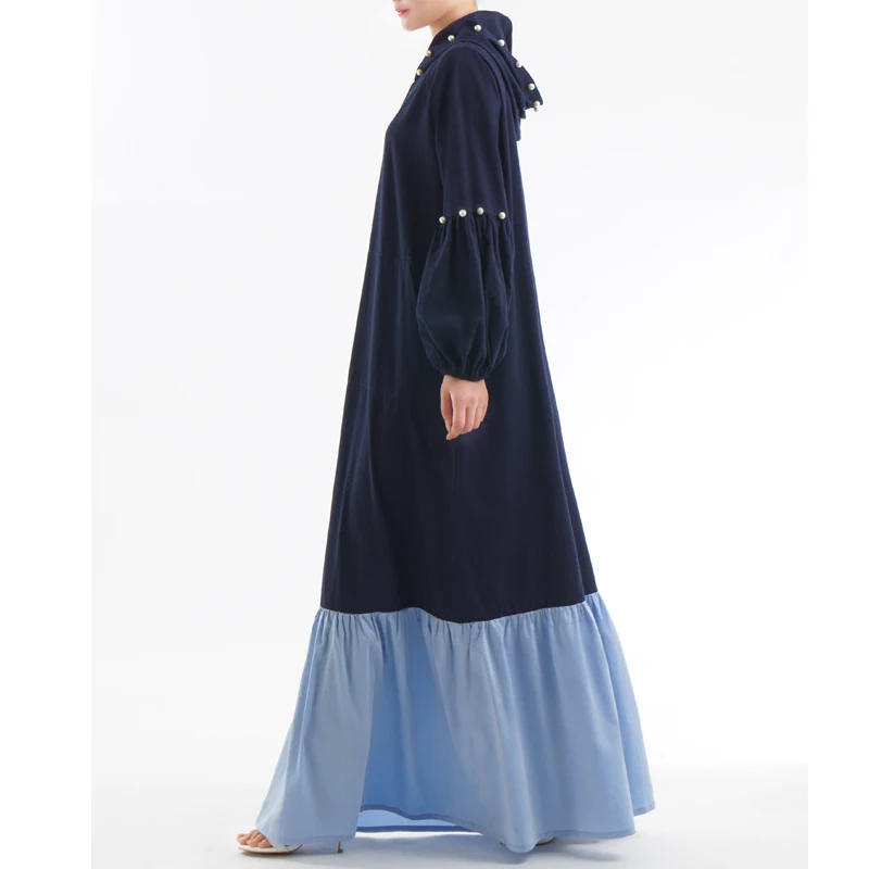 Vestido abaya Дубай Арабский Кафтан мусульманский хиджаб платье для женщин халат Arabe турецкая исламская одежда Eid Elbise кафтан Рамадан платья