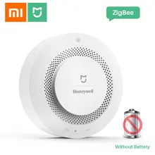 Xiaomi Mijia Honeywell детектор дыма пожарная сигнализация датчик Умный дом Безопасность работа с Xiaomi Gateway 2 через приложение управление