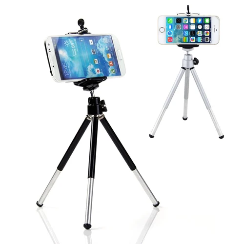 

Mini 360 degree Rotatable Stand Tripod Mount + Phone Holder For iPhone For Samsung For HTC