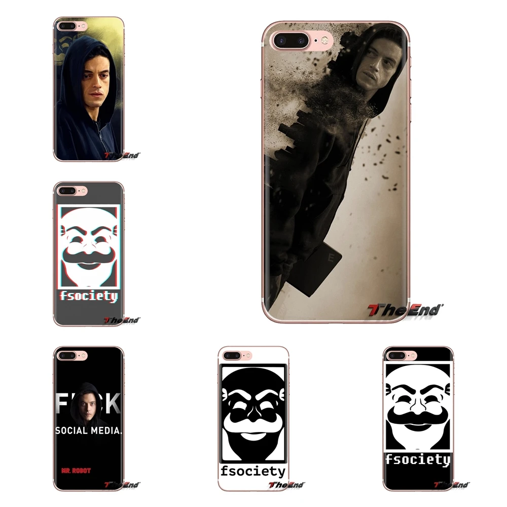 Fsociety Mr Robot Elliot Alderson Art Мягкие прозрачные чехлы для Huawei Mate Honor 4C 5C 5X6X7 7A 7C 8 9 10 8C 8X20 Lite Pro