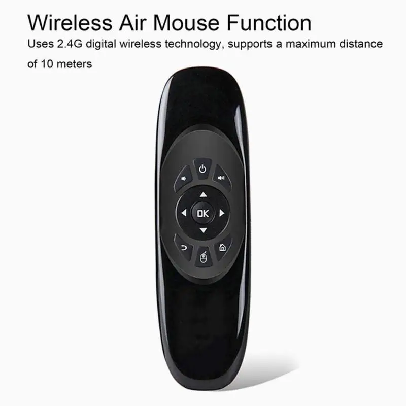 C120 Fly Air mouse беспроводной пульт для телевизора 6 осей сенсор 2,4G перезаряжаемый пульт дистанционного управления для Android Linux, Windows, Mac O