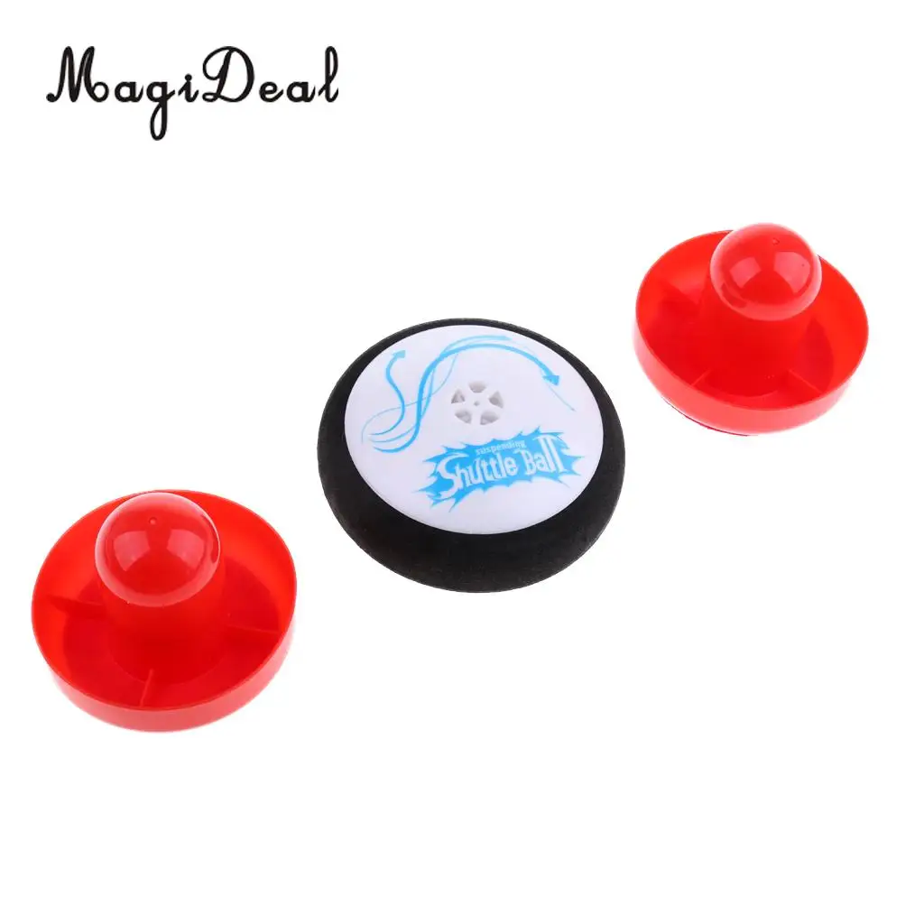 

MagiDeal Kids Boy Girl Mini 9cm Air Hockey Hover Ball Mini Soccer Disk Ball Football Sport Game Toy Parent-Kid interaction Toy