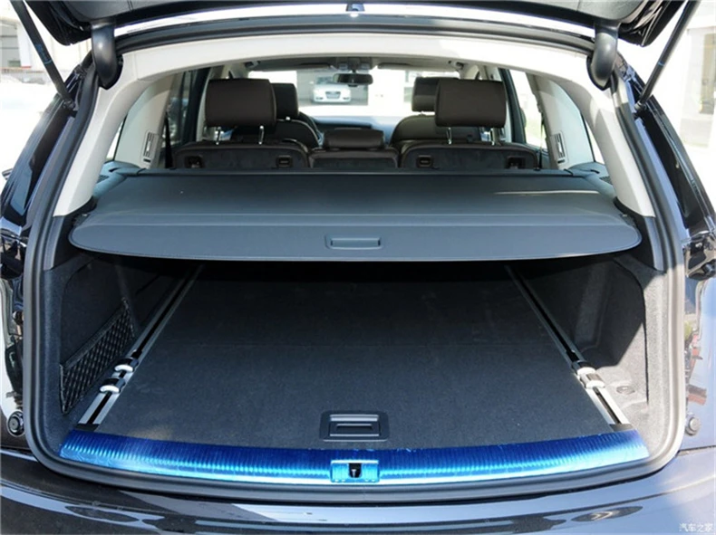 Задний багажник Грузовой чехол щит безопасности для Audi Q7 2007 2008 2009 2010 2011 2012 2013 Высокое качество авто аксессуары