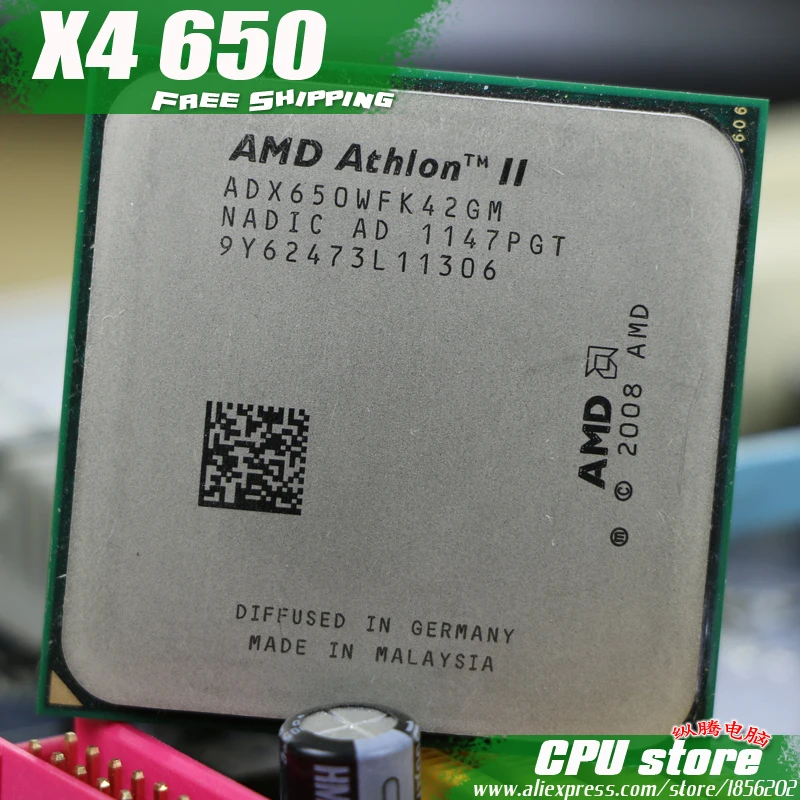 Aliexpress.com : Buy AMD Athlon II X4 650 CPU Processor Quad CORE (3 ...