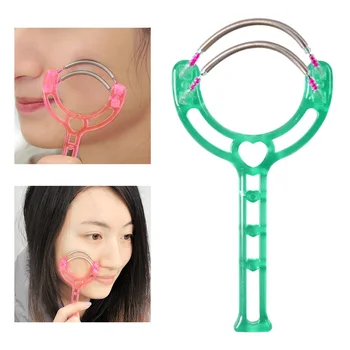 

Good Quality 1 PC Handheld Double Springs Roller Face Hair Removal Epilator Hair Threader Facial Hair Removing Tool Random Color