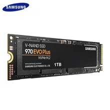 SAMSUNG SSD M.2 1 ТБ 250 GB 500 GB 970 EVO плюс NVMe M.2 Internal Solid State Drive жесткий диск 2280 TLC PCIe Gen 3,0×4, NVMe 1,3