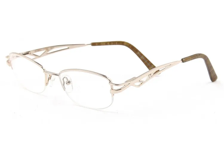 Лаура Фея горный хрусталь украшения брендинг женский оптический прицел очки гибкие шарнир храма женские очки