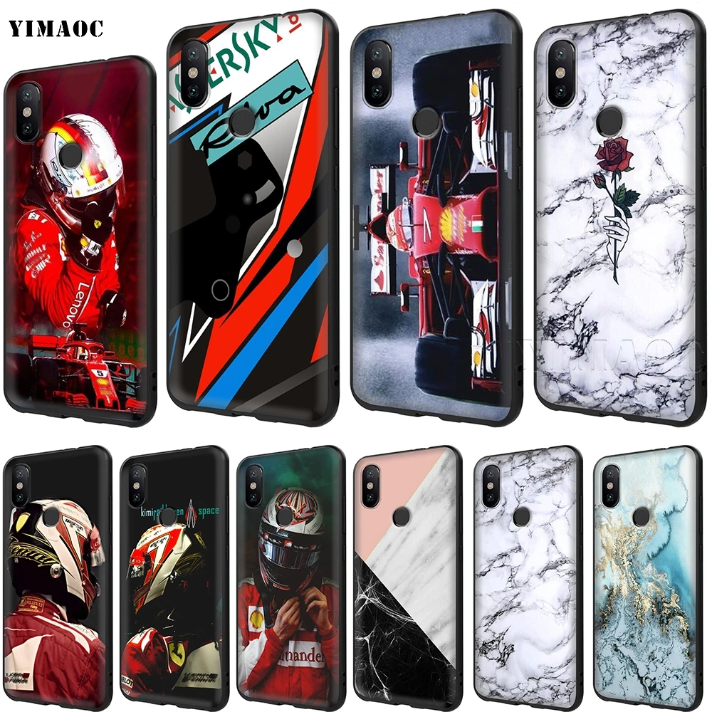 

YIMAOC Kimi Raikkonen Soft Silicone Case for Xiaomi Redmi Note 4 4x 4a 5 5a 6 Pro Prime Plus