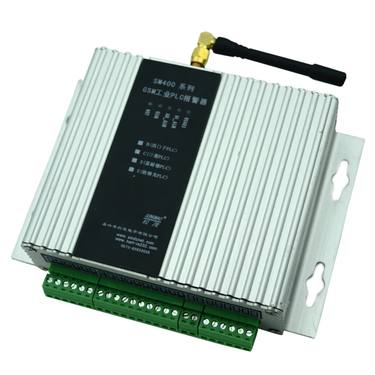 

SM400 series GSM industrial PLC alarm, telephone short message alarm SM400-PLC