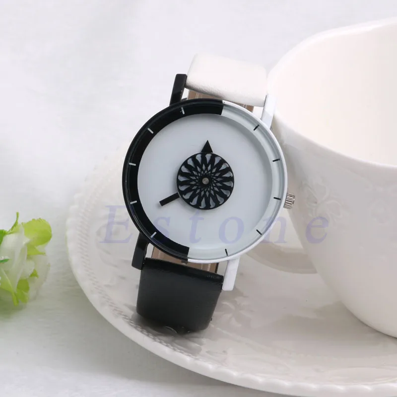 Модные пары женские мужские часы повседневные наручные часы из нержавеющей стали - Цвет: Белый