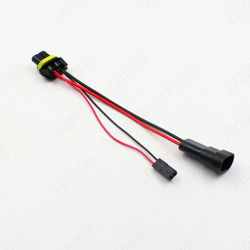 kelimi 9005 9006 adapters wire harness connector for the hid bi 9006 Xenon Bulbs kelimi 9005 9006 adapters wire harness connector for the hid bi xenon headlight h l retrofit h1 d2s hid bulbs in car light accessories from automobiles