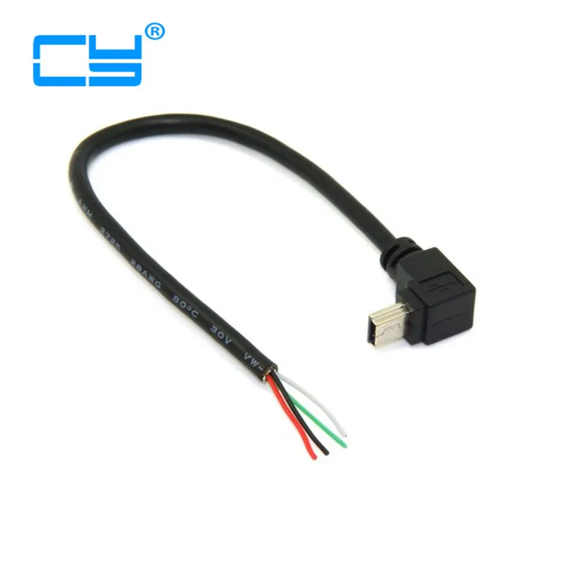 Cable Length: Connector Left Angle Direction 90 Degree 5Pin Mini USB B Male to Female M/F Adapter Connector Jack Computer Cables 1pair Right Cable Length: Connector Left Angle Direction 90 Degree 5Pin Mini USB B Male to Female M/F Adapter Connector Jack Computer Cables 1pair Right