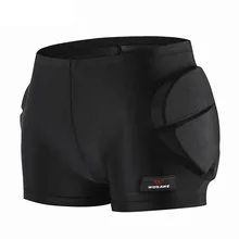 Роликовые лыжи для мальчиков и девочек, для катания на коньках, хоккея, верховой езды, велоспорта, Защитные шорты для велосипеда, для детей, EVA Pad, для сноуборда, для защиты бедер, шорты