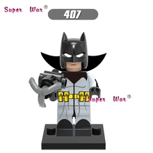 50 шт. супергерой строительные блоки Damian Wayne Бэтмен блоки, друзья», для девочки и мальчика, дом игры, игрушки для детей