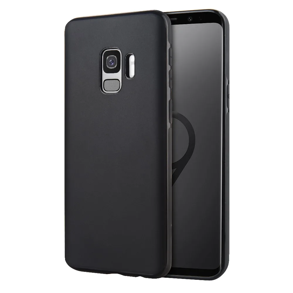 Магнитный мягкий силиконовый чехол для Samsung Galaxy S9 Plus|Бамперы| |