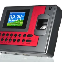 A-C111 высокого качества и горячая 2,8 дюймов TFT цветной экран Биометрические отпечатков пальцев контрольные часы, засекают время присутствия