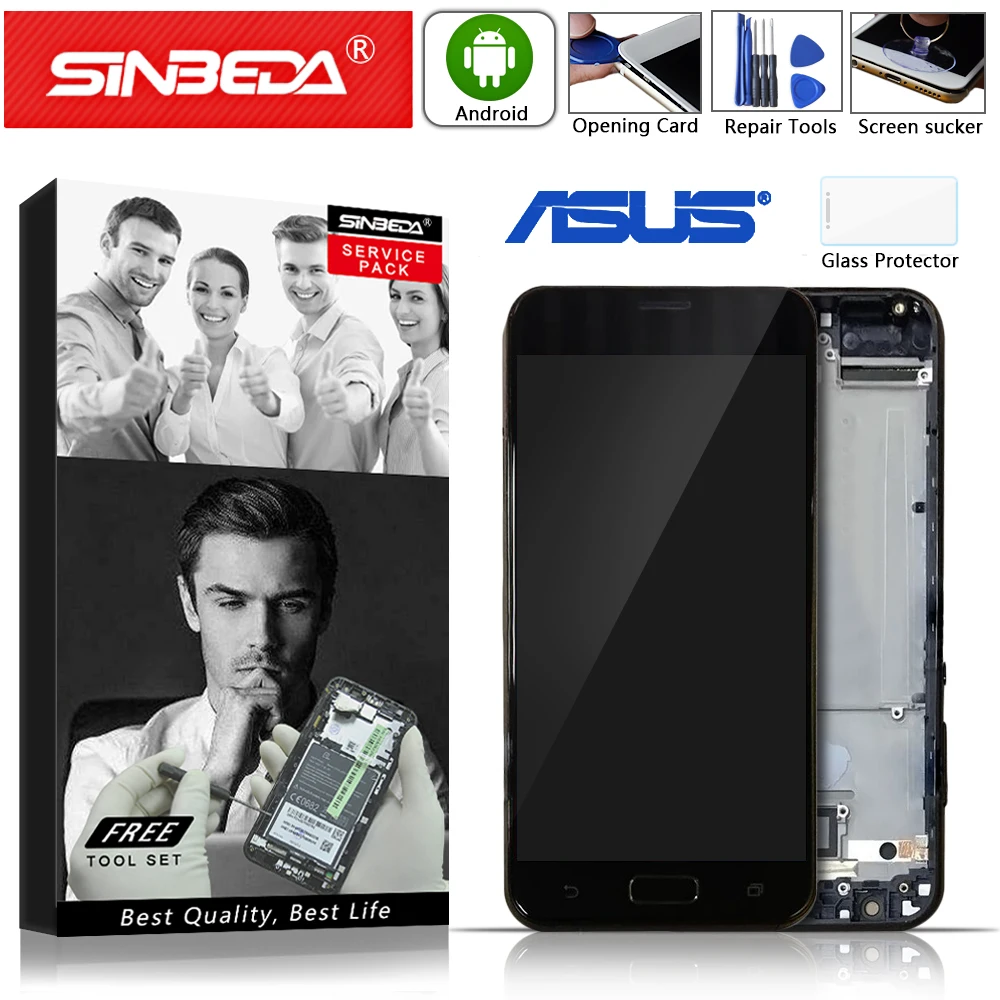 

5.2" Original Display For ASUS ZenFone V V520KL A006 LCD Screen Display With Frame Digitizer Assembly For ASUS V520KL Display