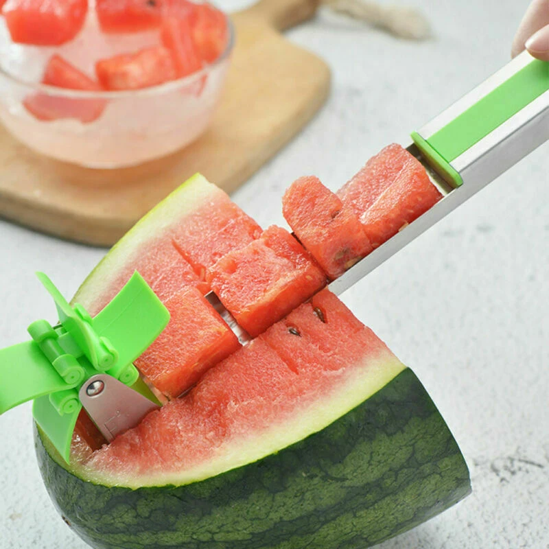 

1PC Watermelon Cutter Windmill Shape Plastic Slicer Fruit Tools for Cutting Watermelon Power Save Kitchen Gadgets Accessories