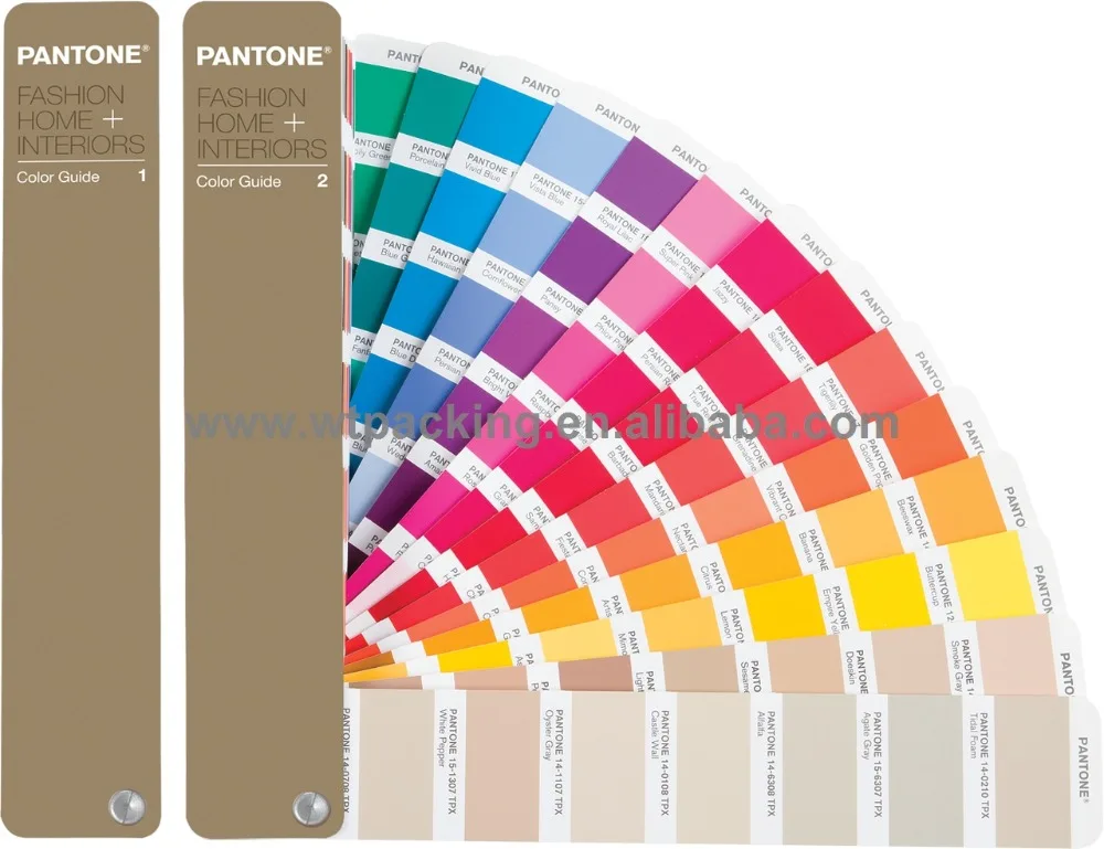 2 Books set Pantone TPX FGP200 Upgrade Version TPG FHIP110N for Garment Pantone FHI Color Guide TPG FHIP110N