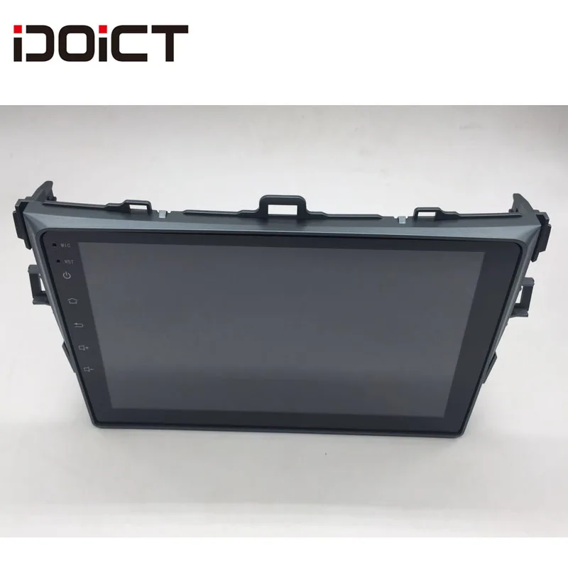 Clearance IDOICT Android 8.1 Car DVD Player GPS Navigation Multimedia For Toyota Corolla Radio 2008-2013 car stereo Bluetooth 4
