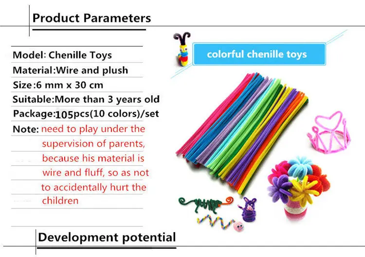 Chenille stems 02