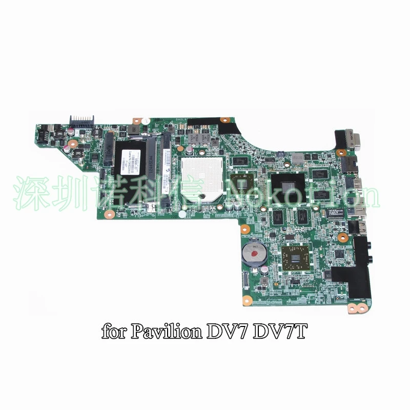 NOKOTION DA0LX8MB6E1 605498-001 для ноутбука hp Pavilion DV7 DV7T DV7-4000 Материнская плата ноутбука HD3200+ HD5650M 1 Гб